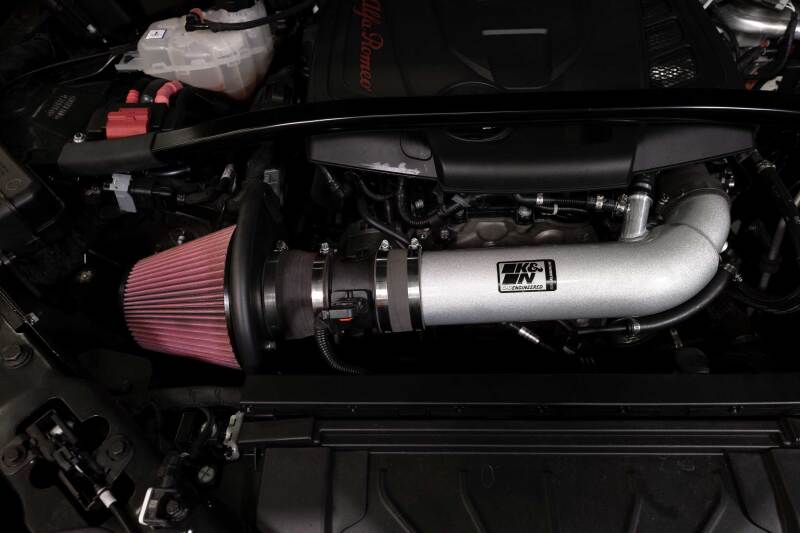Alfa Romeo Stelvio Performance Air Intake - K&N Engineering - Cold Air - `17-`22 Alfa Romeo Stelvio Performance Air Intake - K&N Engineering - Cold Air - `17-`22
